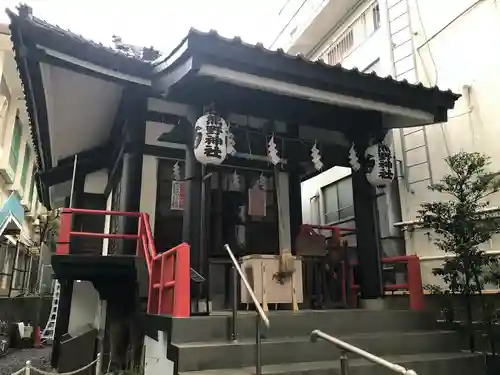 飯倉熊野神社の本殿・本堂