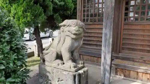 神明神社の狛犬