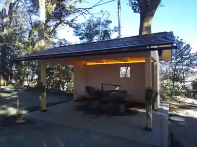 星川杉山神社の手水舎