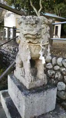 片岡神明宮の狛犬