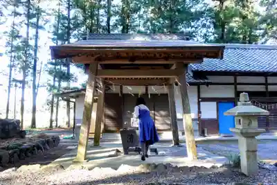八名井神社の手水舎
