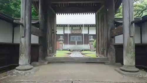 妙法華寺の山門・神門