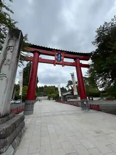 盛岡八幡宮の鳥居