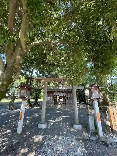 綱越神社（大神神社摂社）の鳥居