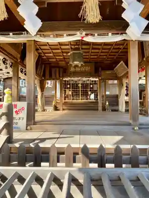 針綱神社の本殿・本堂