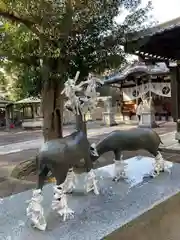 鹿島神社の像