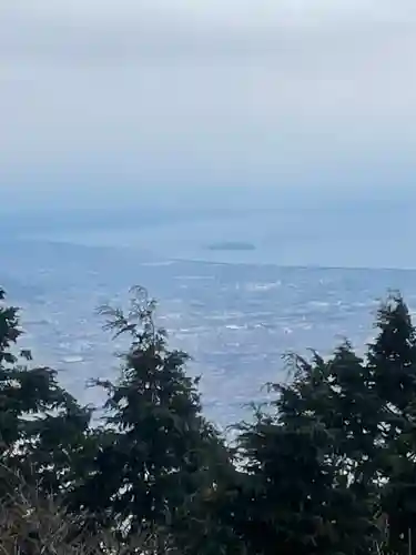 大山阿夫利神社の景色