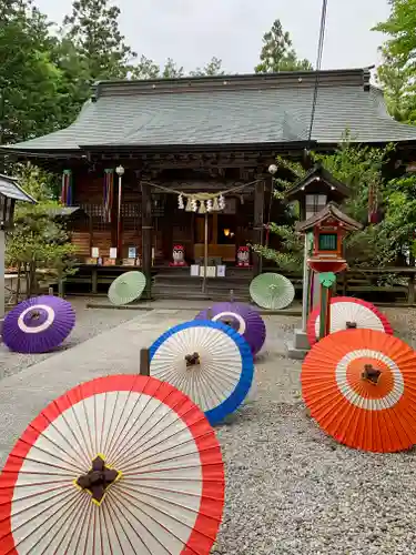 滑川神社 - 仕事と子どもの守り神(福島県)