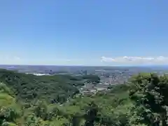 新田神社の景色