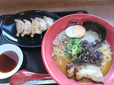 北岡神社の食事