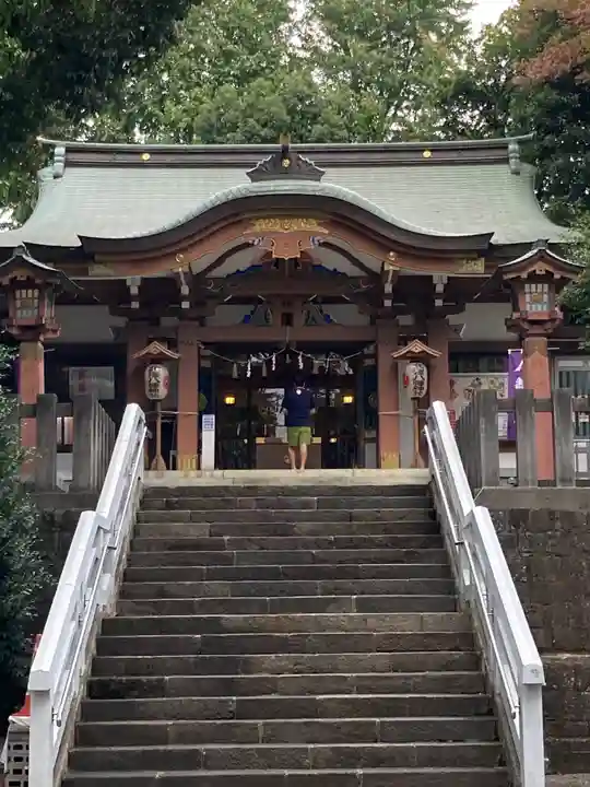 北澤八幡神社の本殿・本堂