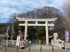 白旗神社の鳥居