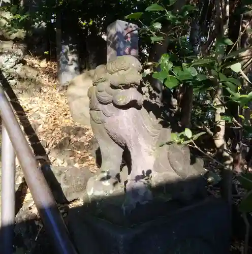 篠崎浅間神社の狛犬