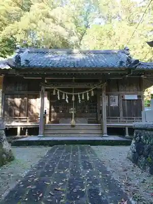 雨櫻神社の本殿・本堂