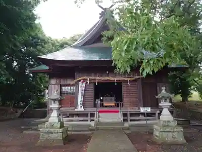 伊勢神明社の本殿・本堂