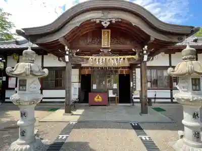 比佐豆知神社の本殿・本堂
