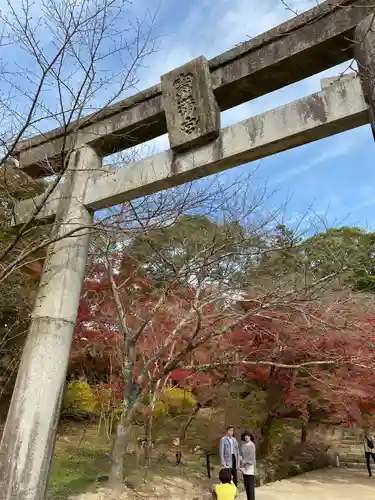 宝満宮竈門神社の鳥居