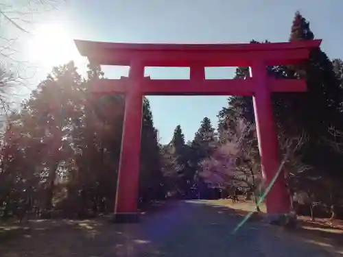 砥鹿神社（奥宮）の鳥居