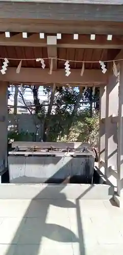 検見川神社の手水舎