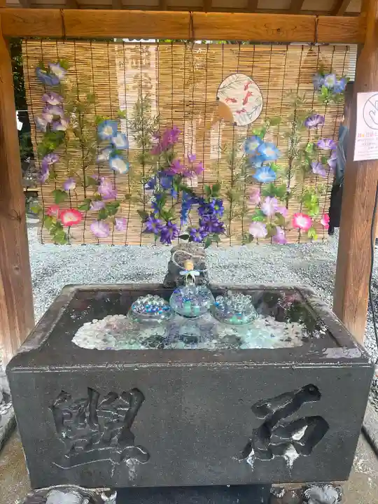 川越熊野神社の手水舎