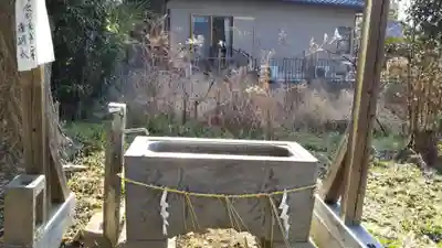 二宮神社の手水舎