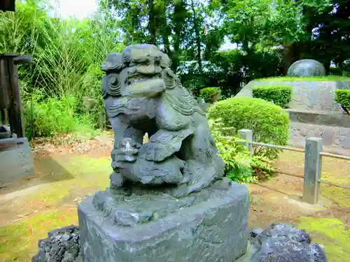 柴又八幡神社の狛犬