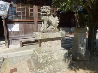阿宗神社の狛犬