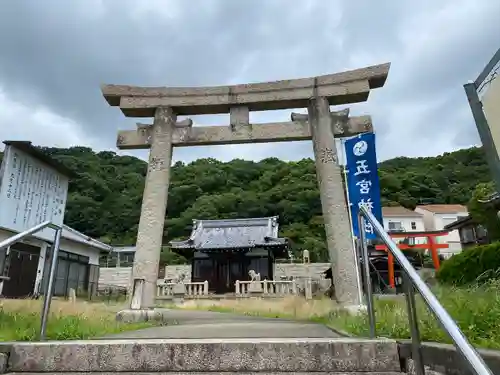 五宮神社の鳥居