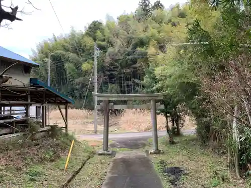 熊野神社の鳥居