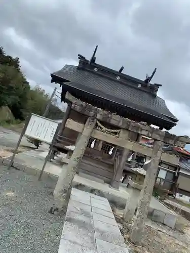 出雲大社山口分院の鳥居