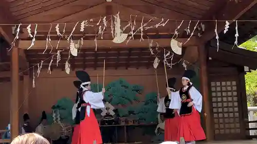 上川神社の神楽