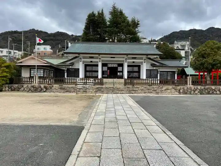 兵庫縣神戸護國神社の本殿・本堂
