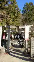 涌釜神社の鳥居