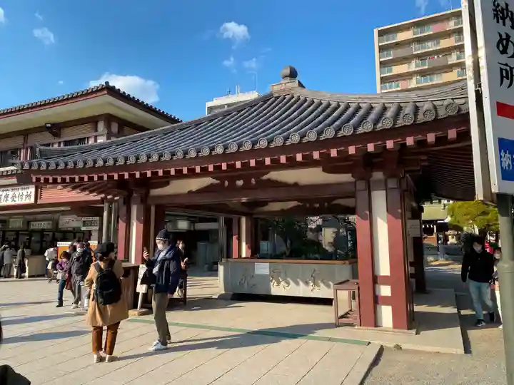 川崎大師(平間寺)の手水舎