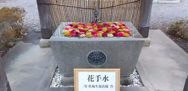 長良神社の手水舎