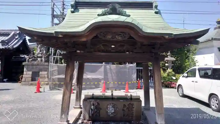 成田山川越別院の手水舎