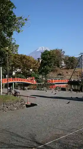 富士山本宮浅間大社の庭園