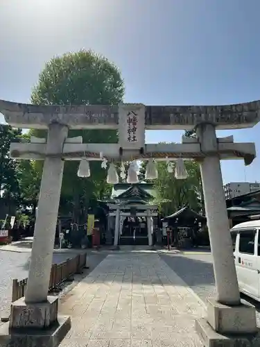 川越八幡宮の鳥居