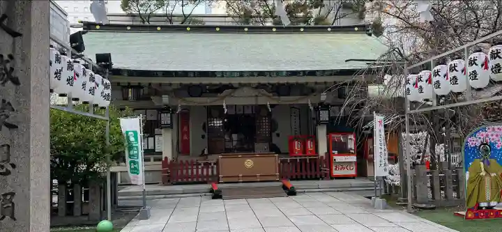 露天神社(お初天神)の本殿・本堂