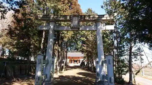 塚崎香取神社の鳥居