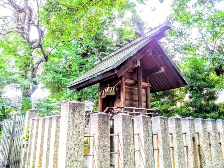 八劔社の本殿・本堂