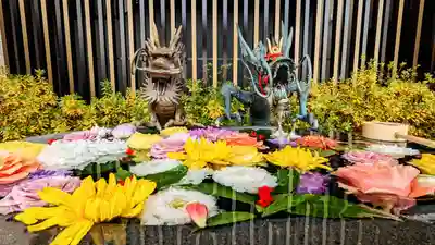 駒込妙義神社の手水舎