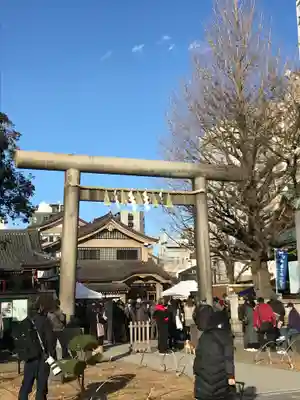 浅草神社の鳥居