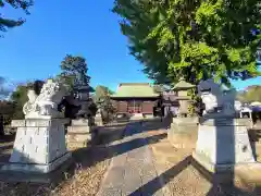 千勝神社の狛犬