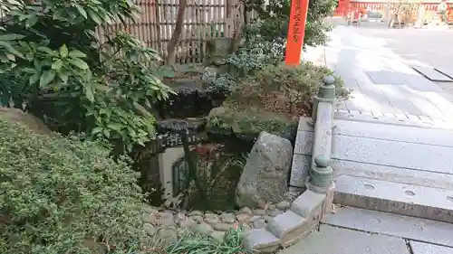 水鏡天満宮の庭園