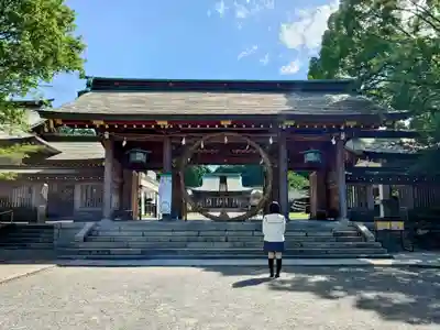 大分縣護國神社の山門・神門