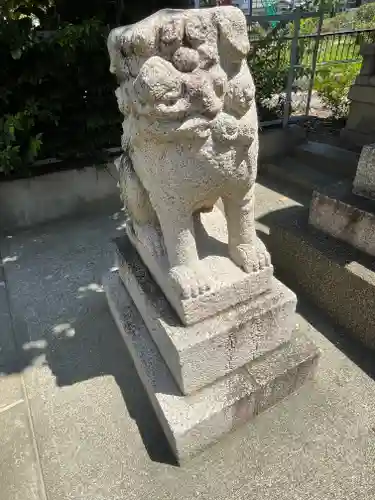 大依羅神社の狛犬