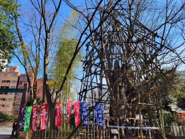 稲毛神社の自然
