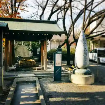 亀戸 香取神社の手水舎