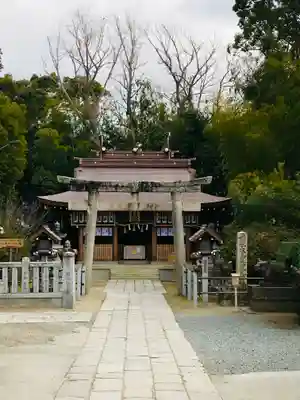 大鳥美波比神社（大鳥大社境内摂社）の鳥居